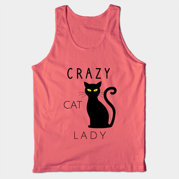 Crazy cat lady Tank Top by cypryanus